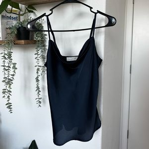 Abercrombie and fitch satin tank